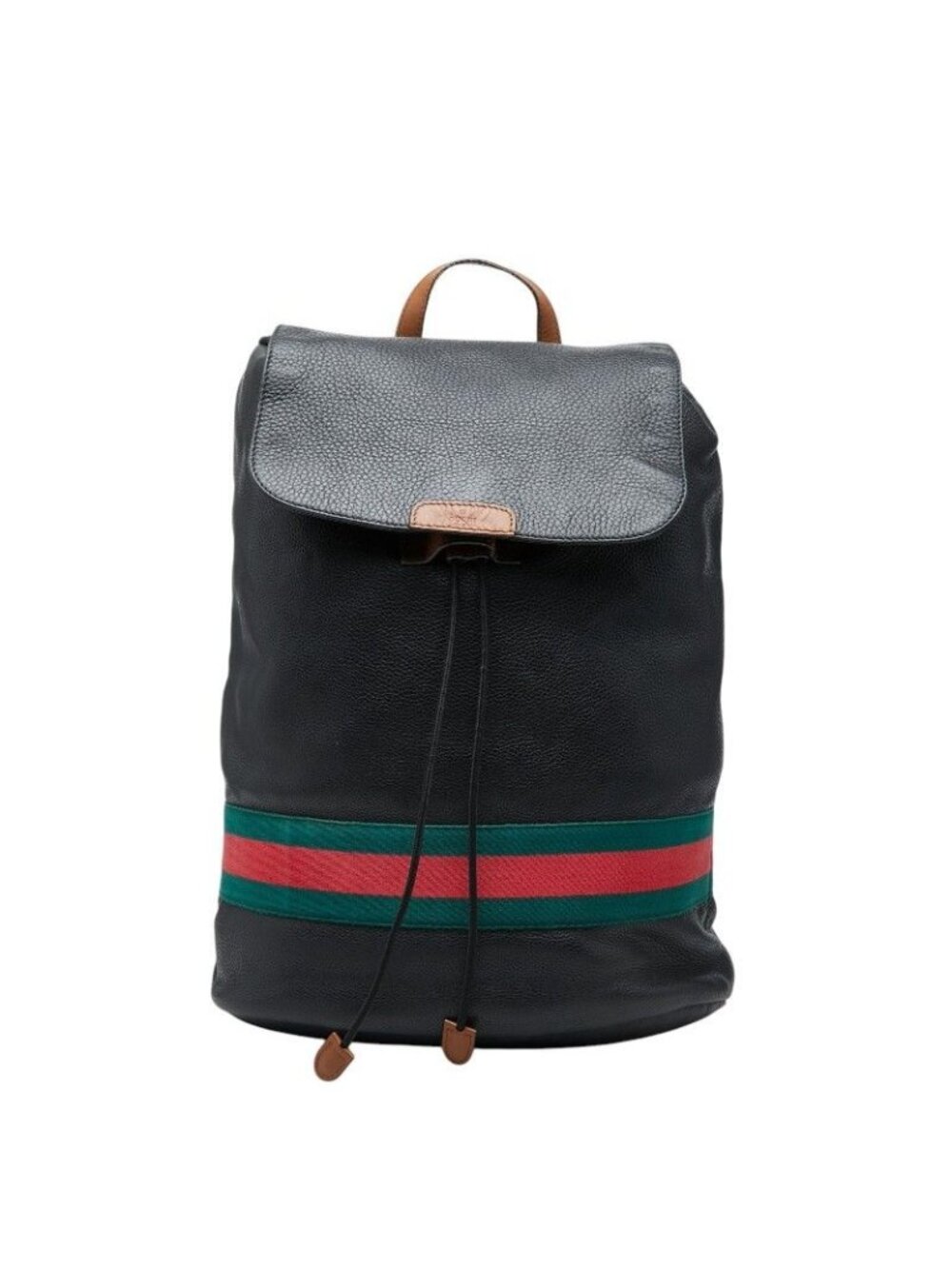 Gucci Backpack Black Leather